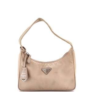 Prada Re-Edition Hobo Tessuto Mini #204329P10B